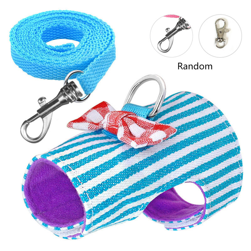 Shenggao Pet Harness And Leash Hamster Guinea Pig Harness Ferret Small Animal Squirrel Small Pet Rat Leash