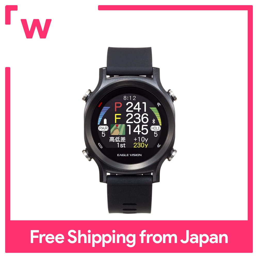 アサヒゴルフ EAGLE VISION watch ACE EV-933 BK ブラック アサヒゴルフ EAGLE VISION watch ACE EV-933 BK（アサヒゴルフ