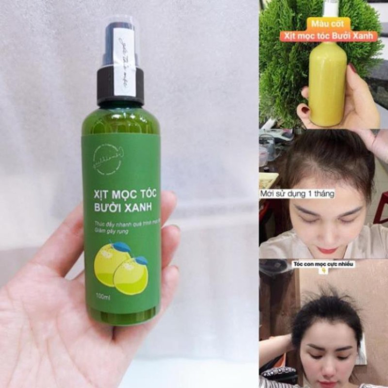 Xịt mọc tóc Bưởi Xanh (Góc Thảo Mộc)100ml