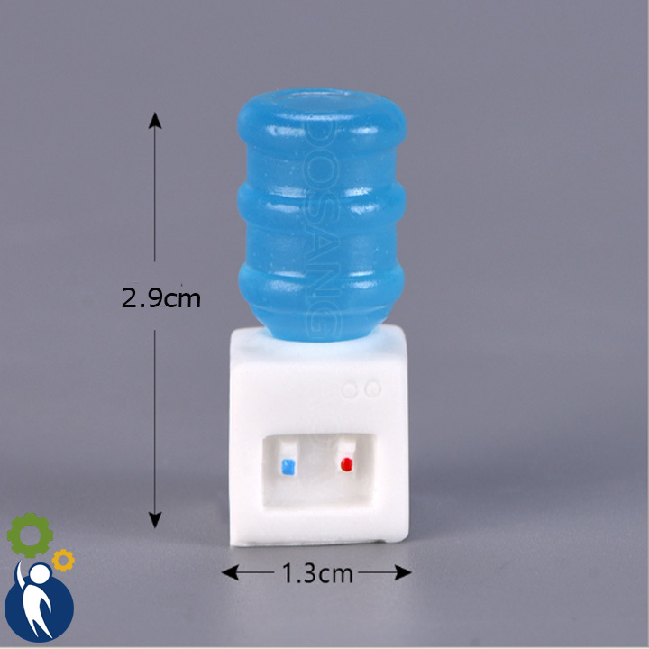 Bình nước lọc 1.3x2.9cm, mô hình mini trang trí