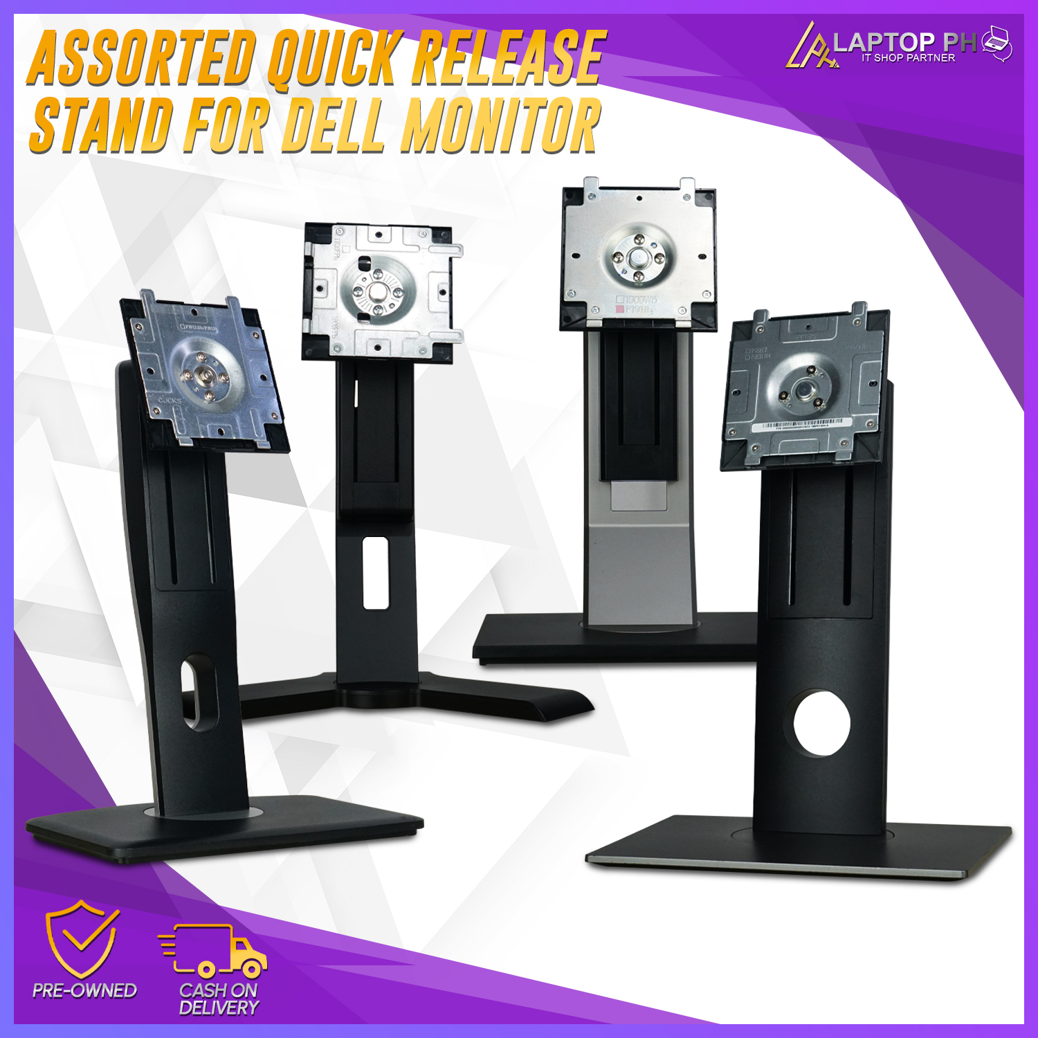 Dell Assorted Stand only for Monitor (Quick Release) for 17" 24" inch