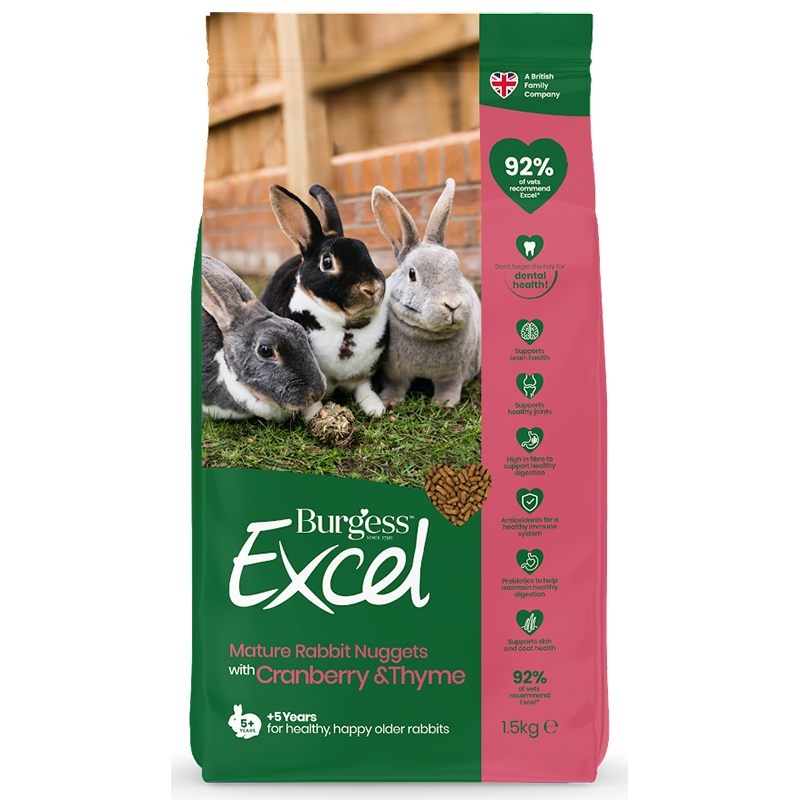 Burgess Cranberry & Thyme -Mature Rabbit 1.5kg | Lazada Singapore
