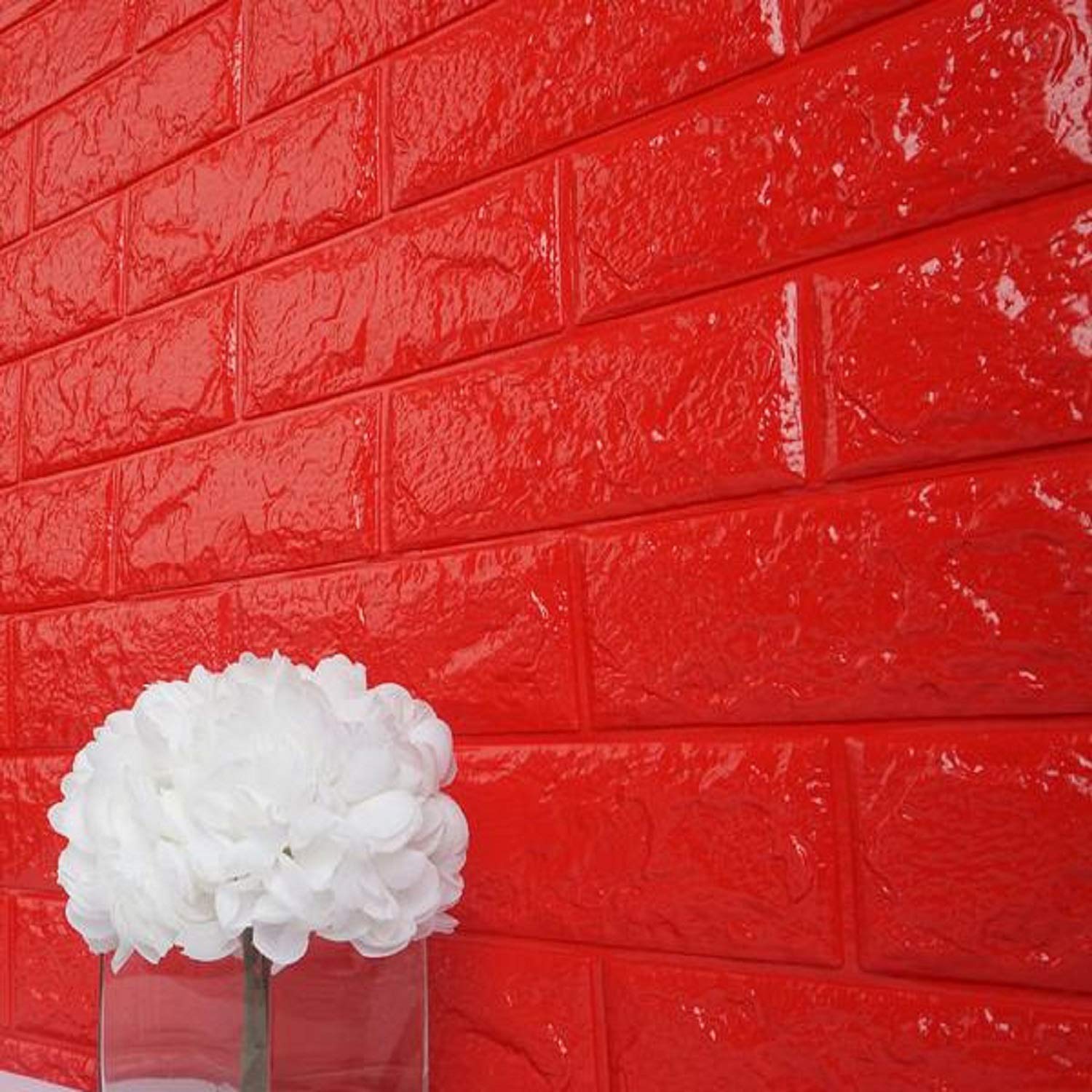 3D Classy Foam Bricks Design Wall Wallpaper Decoration Self Adhesive