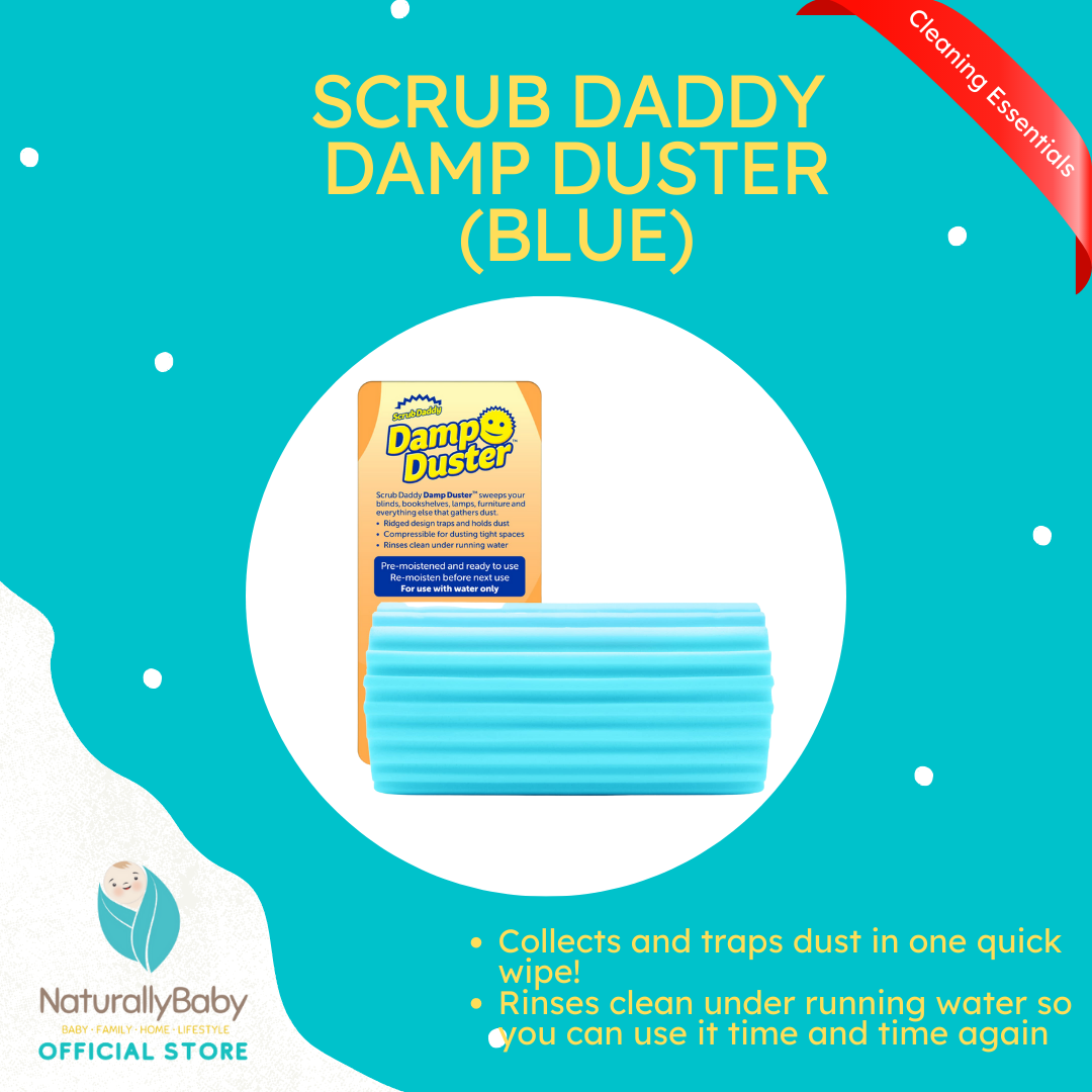 Scrub Daddy Damp Duster - Magical Dust Cleaning Sponge