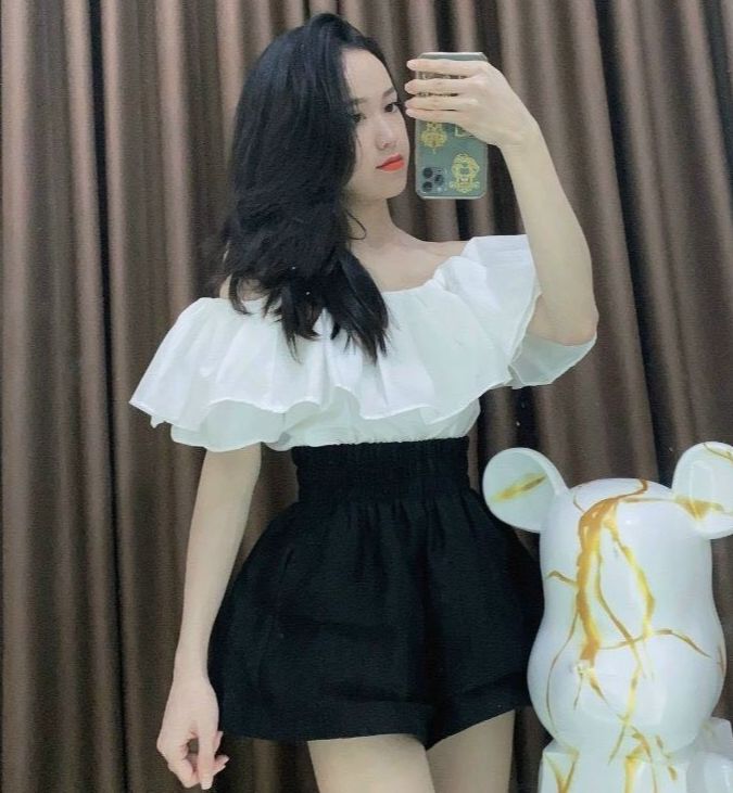 Áo kiểu nữ voan mềm 2 lớp siêu hot.
