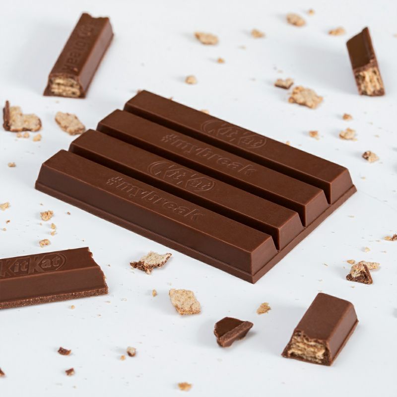 Bánh Xốp Phủ Socola Kitkat Nestle 102g (6 Thanh)