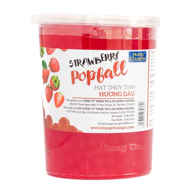 Thạch thủy tinh Hùng Chương hộp 1kg