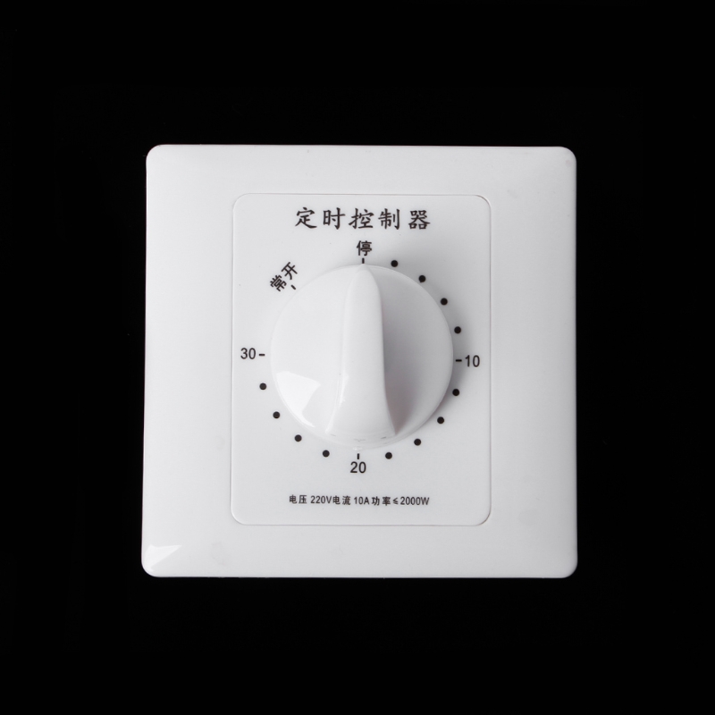 【New arrival 】 Time Switch Light Switch Sockets Countdown Timer 220V Switch Digital Timer Control Switch Socket Cover Plate Home
