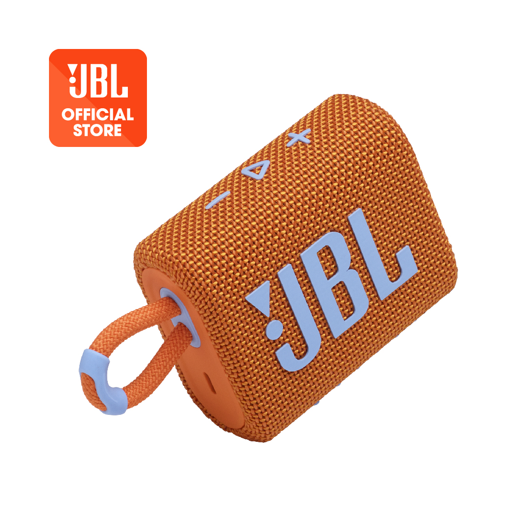 Loa Bluetooth JBL GO 3 | Kháng nước IP67 | Thời lượng pin 5h | USB Type C - Hàng Chính Hãng