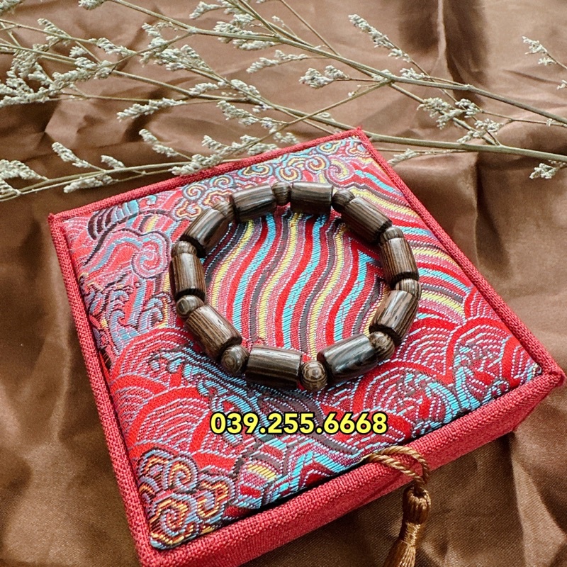 Vòng gỗ đốt trúc mun công giá sỉ