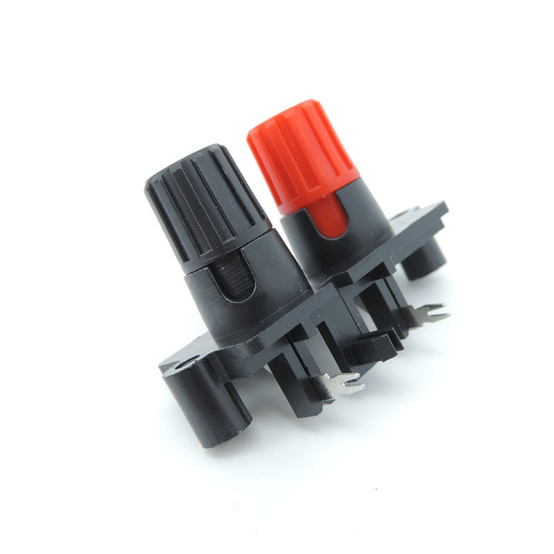 HFLA1 Store 2 4 6 Positions Pin Banana Plug 4mm power Socket Connector External Audio Jack Speaker Amplifier Terminal Screw Post Block Bend