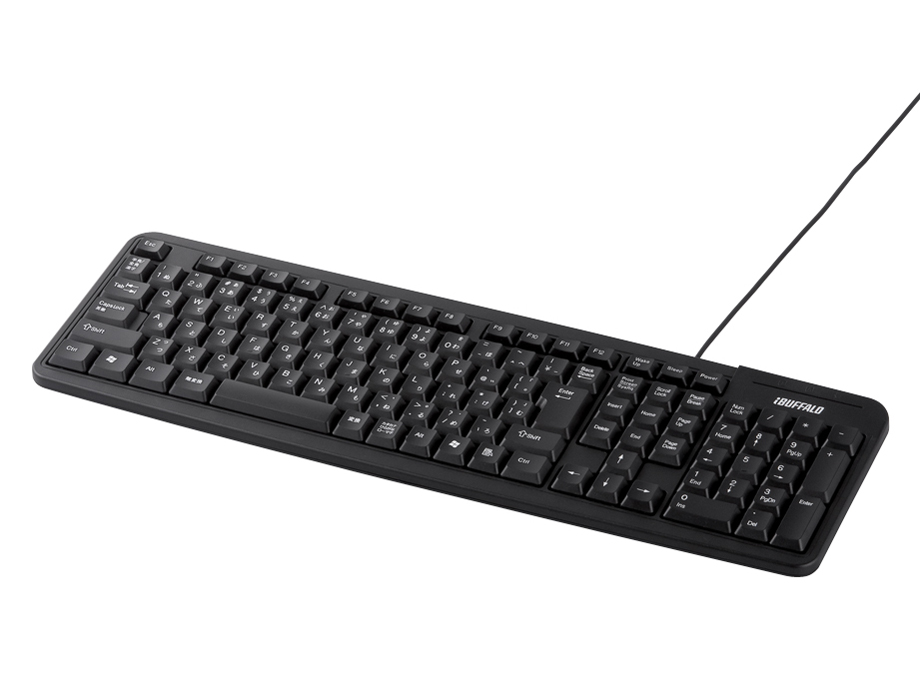Bàn phím dây usb Buffalo BSKBU11BK