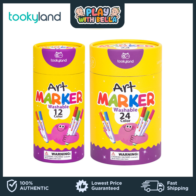 Tookyland Washable Marker - 24 Colors 10x10x16cm 10x10x16cm buy in