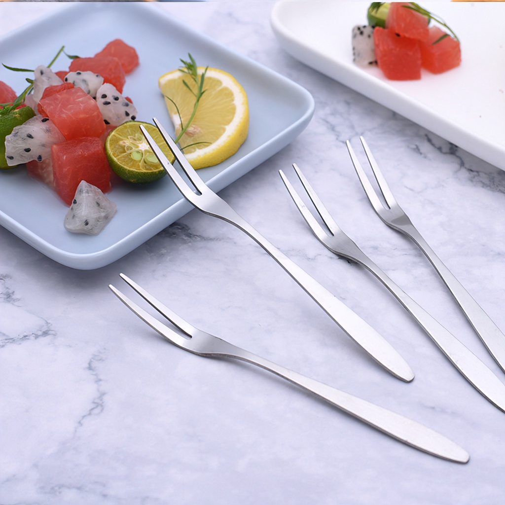 Stainless steel fork-fruit fork-Lumbley
