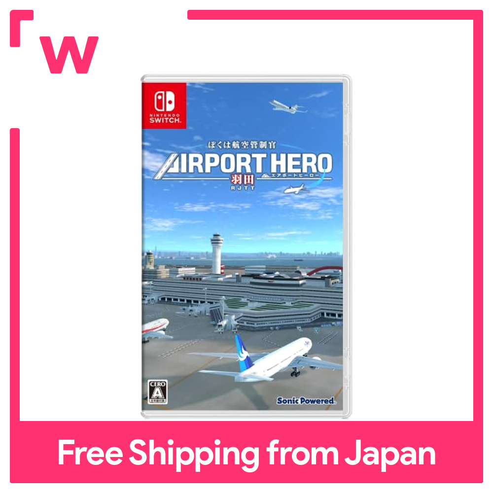 Jeu Airport Hero Haneda Airport Switch - Version Japonaise (Support Anglais) - Neuf