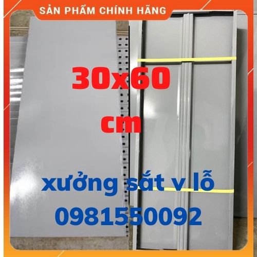 mâm kệ sắt v lỗ ( rộng 30cm x dài 60-80-100-120-150cm)