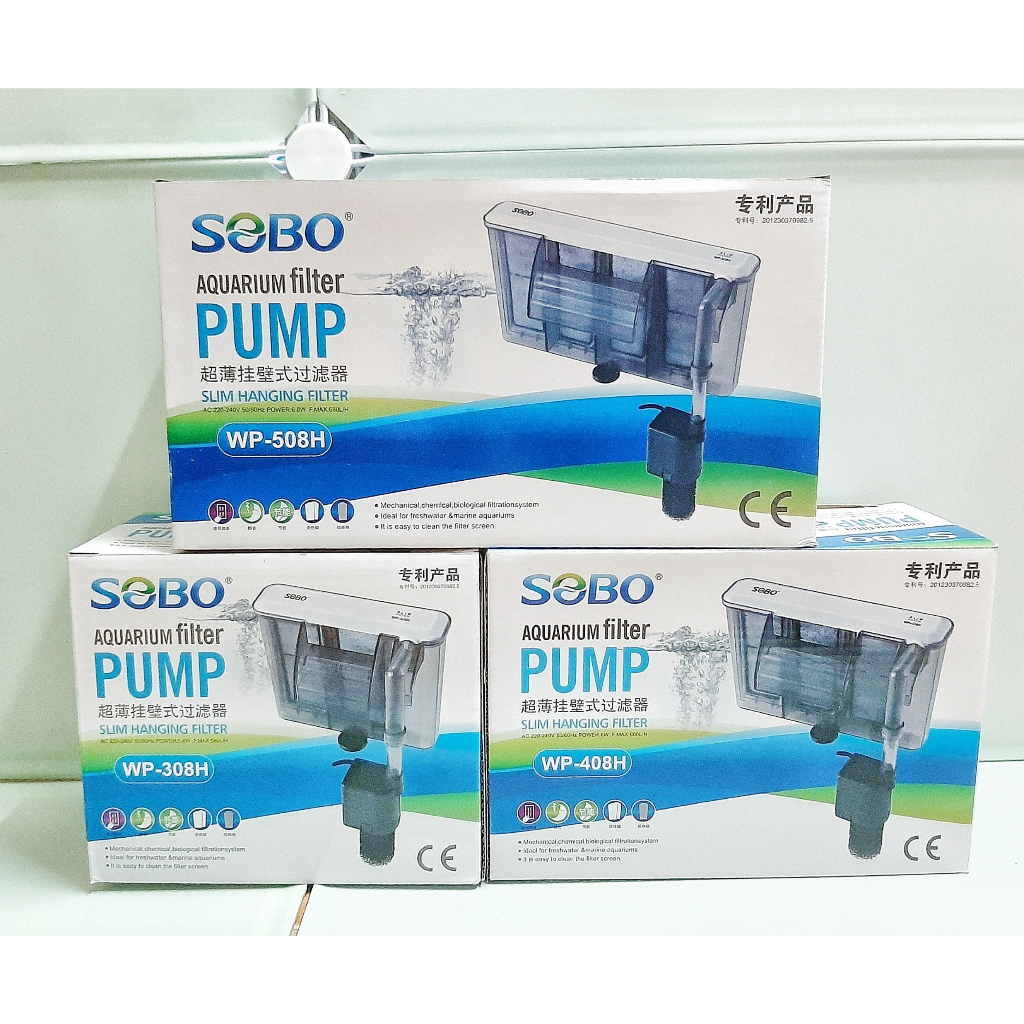 Lọc Thác SOBO WP-308H/ 408H/ 508H Cho Bể Cá Cảnh