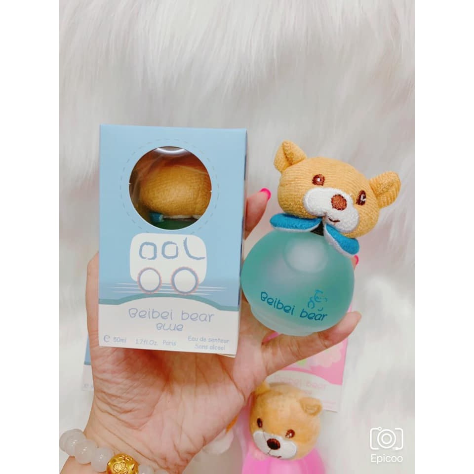 Nước Hoa Gấu Cho Bé Beibei Bear 50ml