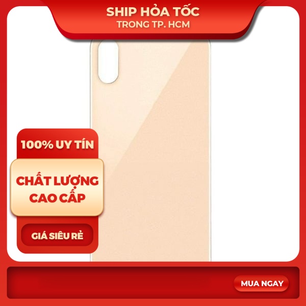Nắp kính lưng lỗ camera nhỏ / lớn thay thay cho IP XS Max
