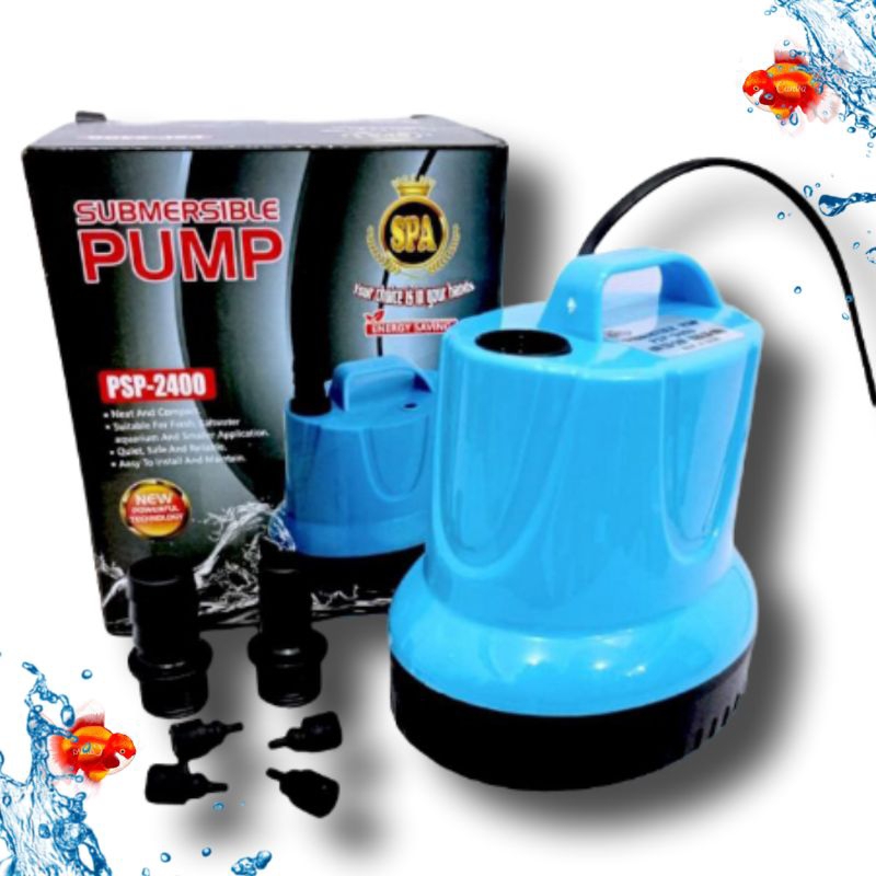 Pompa kolam hidroponik aquarium SPA PSP 2400