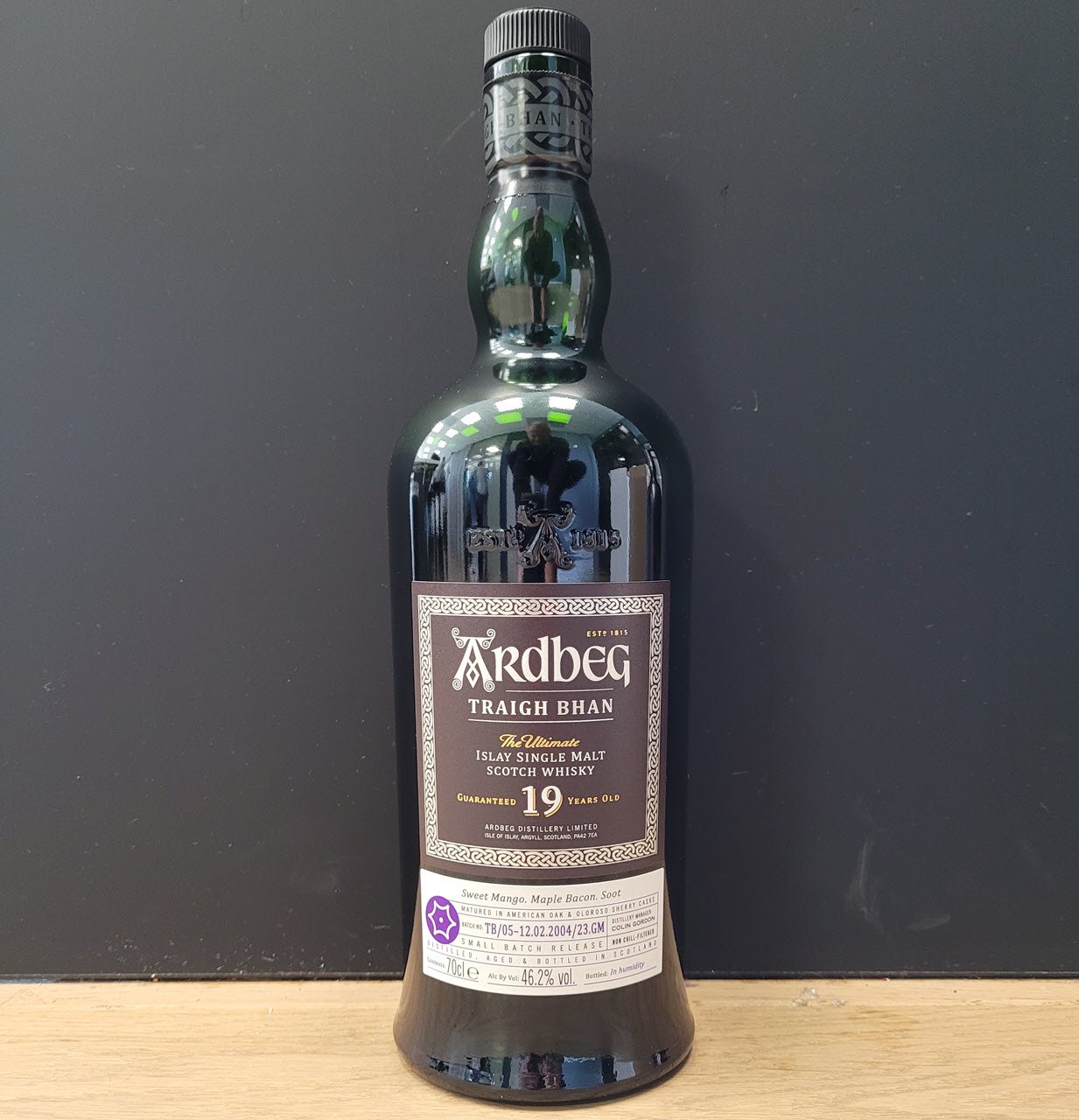 Ardbeg 19 Year Old Traigh Bhan Batch 4 46.2% ABV 700ml | Lazada