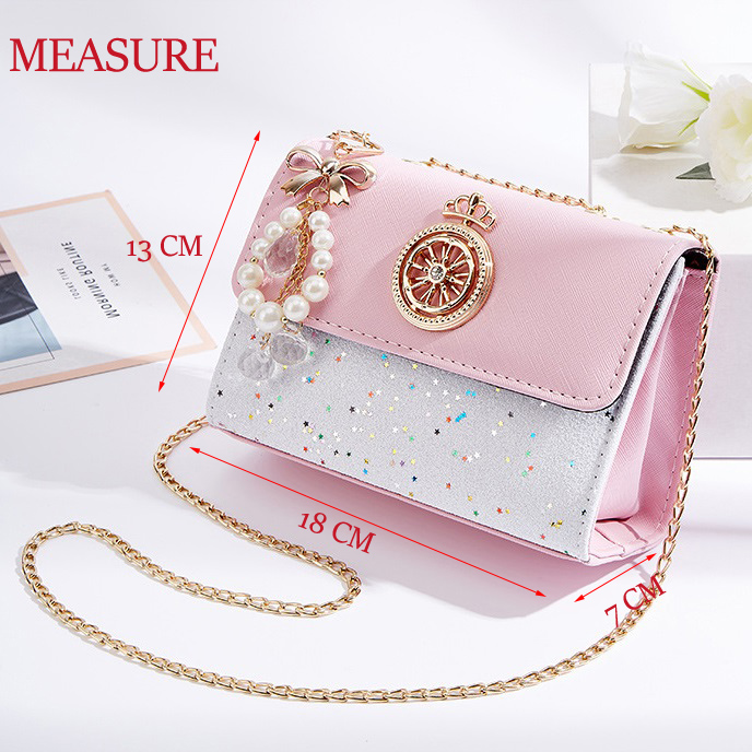 Túi Đeo Chéo  Thời Trang T39 Màu Hồng Phấn