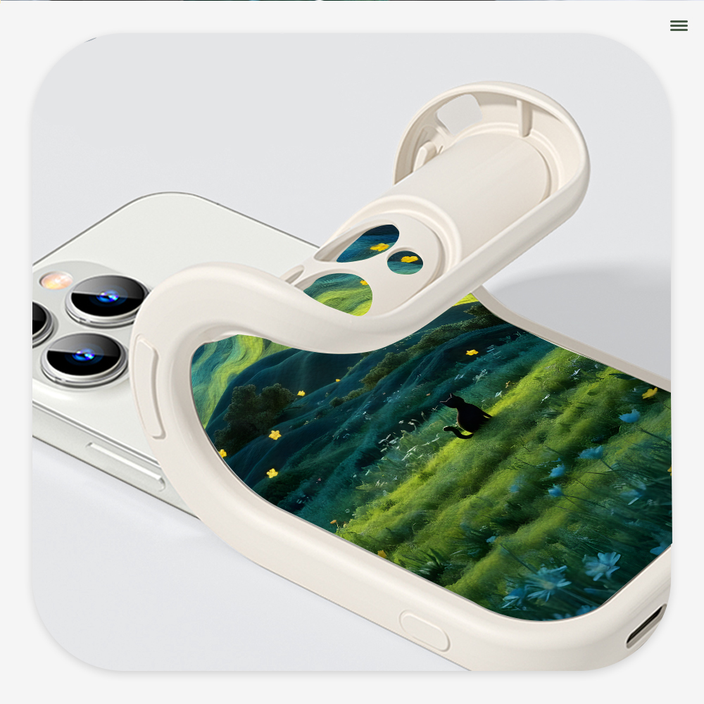 UCUC for Samsung S20 Plus Back Cover Quiet Grassland Soft PU Leather Phone Cases. 