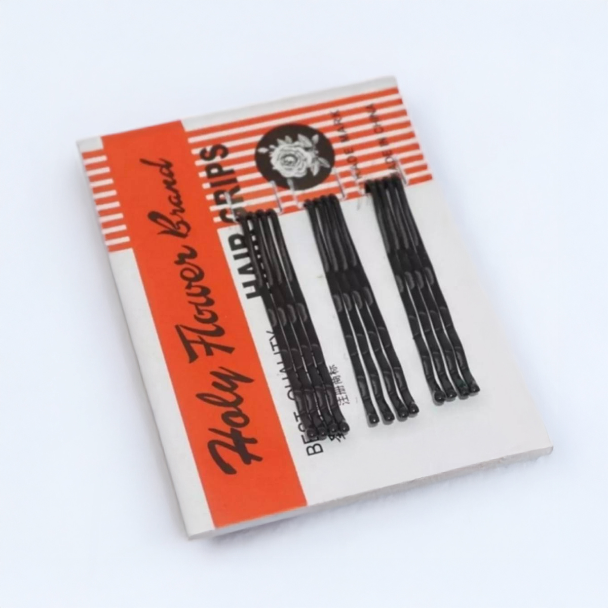 Hair Grips or Clips (Flower) - 12 pcs or 6 Pairs