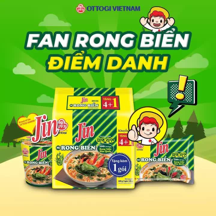 Mì Ly Rong Biển Otoki Vị Hải Sản 60g