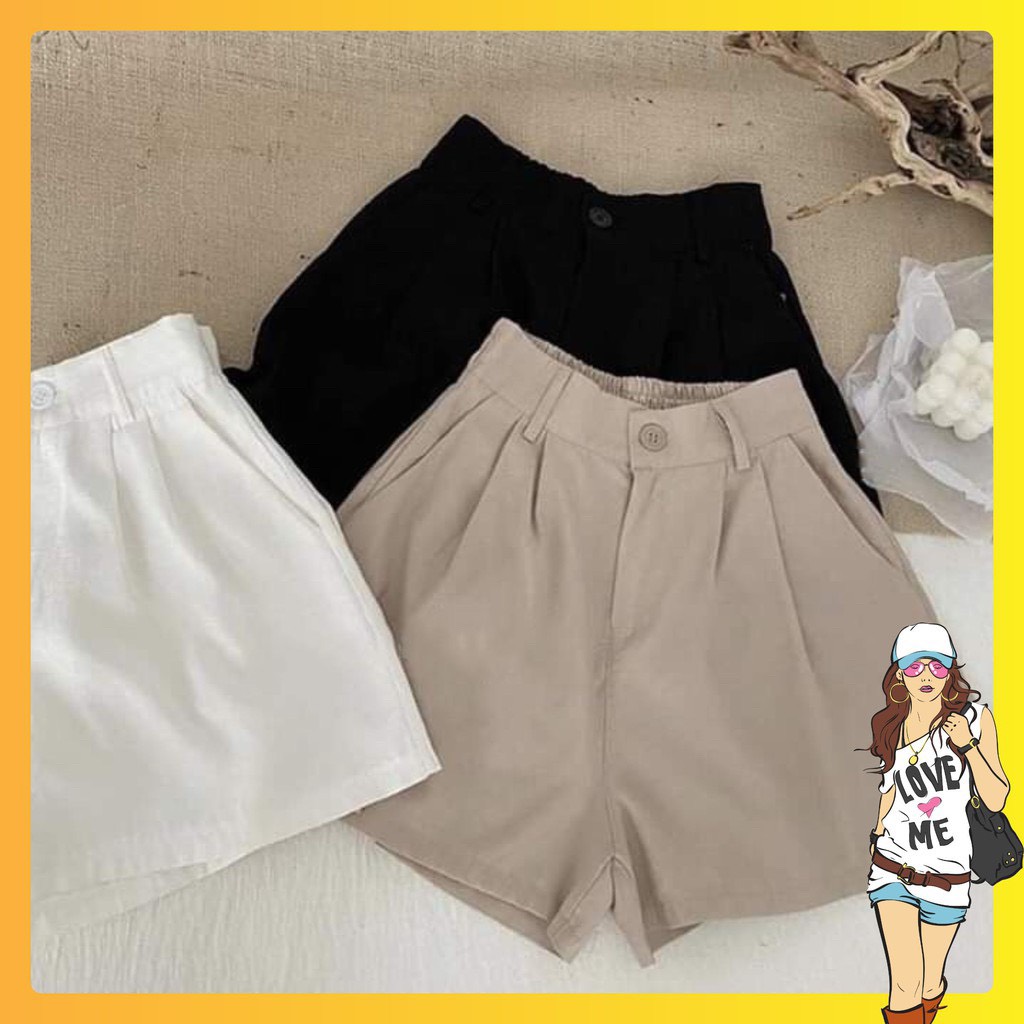Quần short nữ, quần short kaki nữ