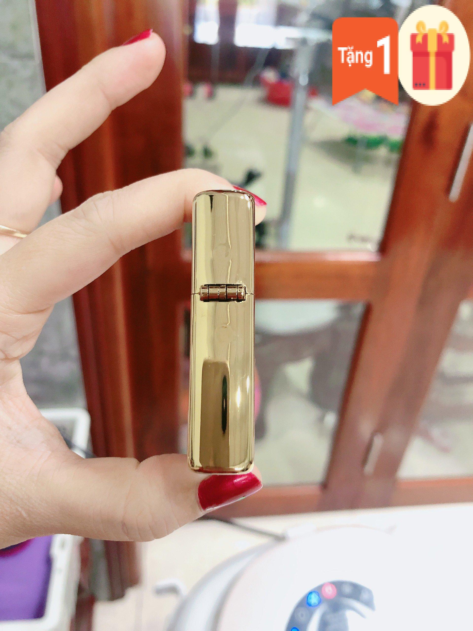BẬT LỬA, HỘP QUẸT ZIPPO CHỦ ĐỀ CHÚA TỂ SƠN LÂM (IN HỔ), CÓ TEM ĐỎ