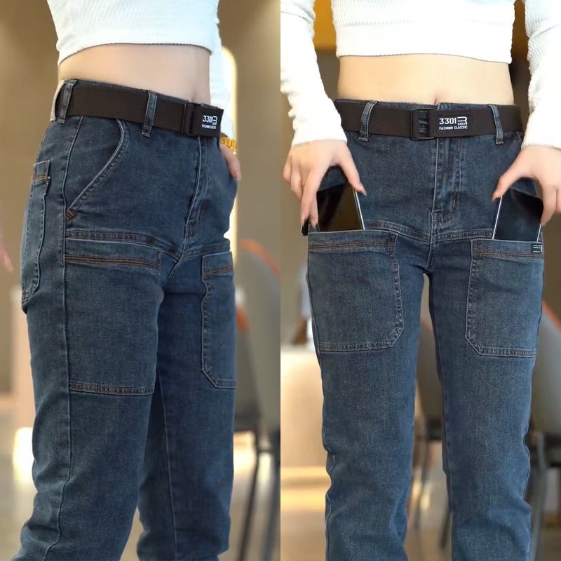 COD DSFEDTGETEER 【kho sẵn sàng COD】QSDFDDuần Jean Ôm Co Giãn Thời Trang Xuân Hè Mới Cho Nam