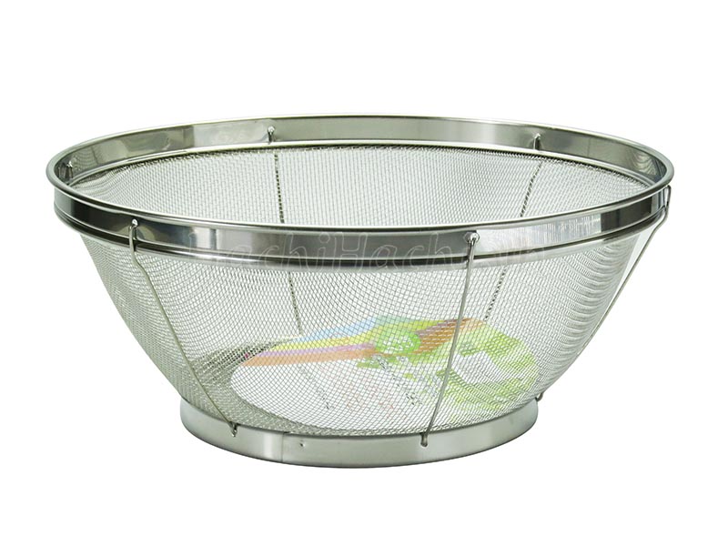 Rổ inox cao cấp ECHO Metal Nhật Bản 22cm (inox không hoen gỉ)