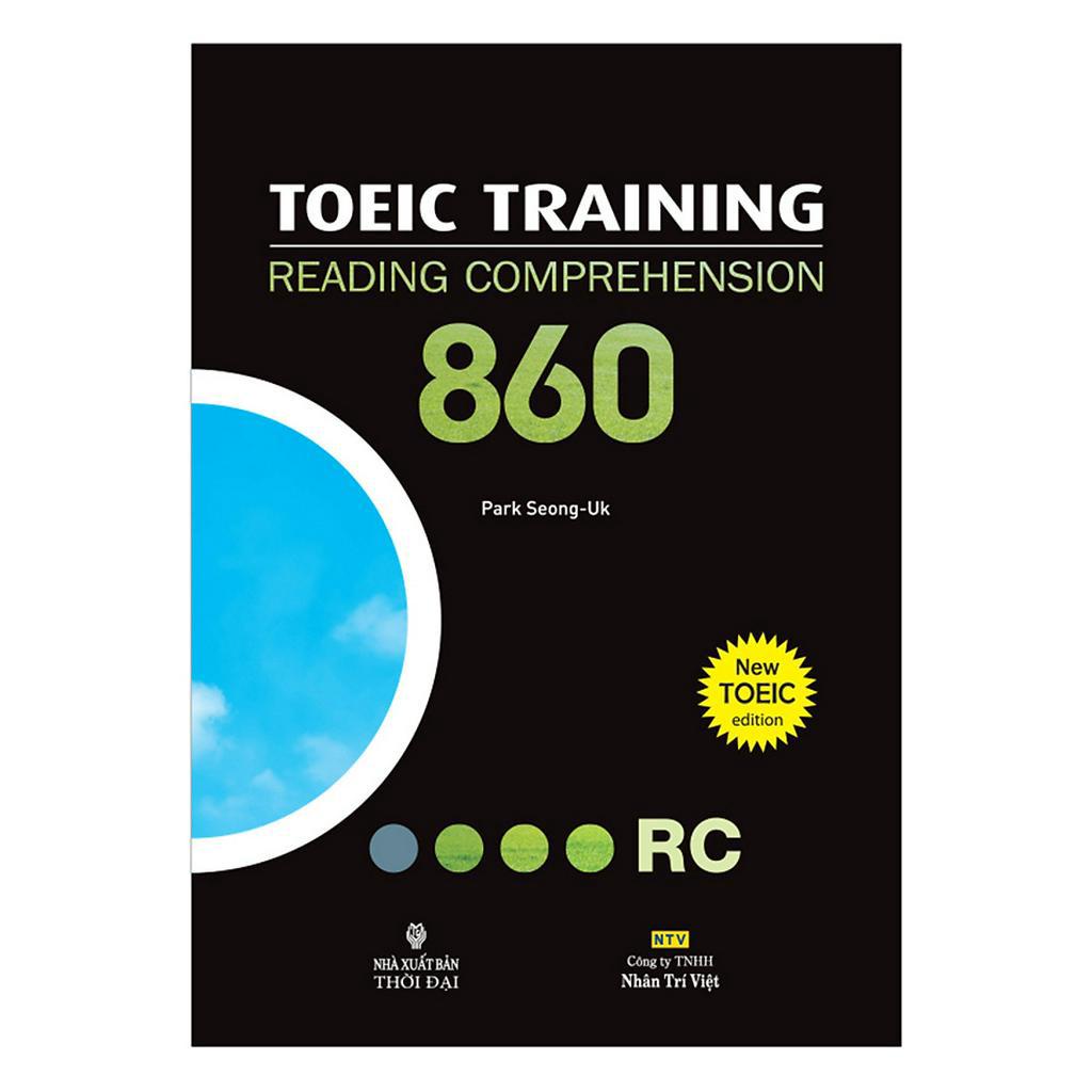 Nhà Sách Minh Tâm _ Sách - Toeic Training Reading Comprehension 860