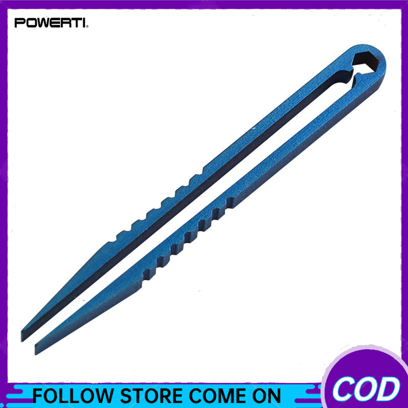 Titanium Alloy Tweezers EDC Mini Precise Picker Tweezers Straight Repair Tools
