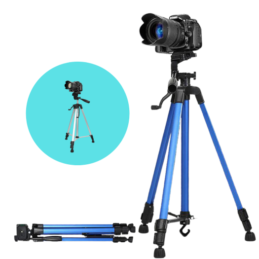 [HCM]Chân đế Tripod cho điện thoại và máy ảnh 3366 cao 150cm - Hàng loại tốt rất cứng cáp