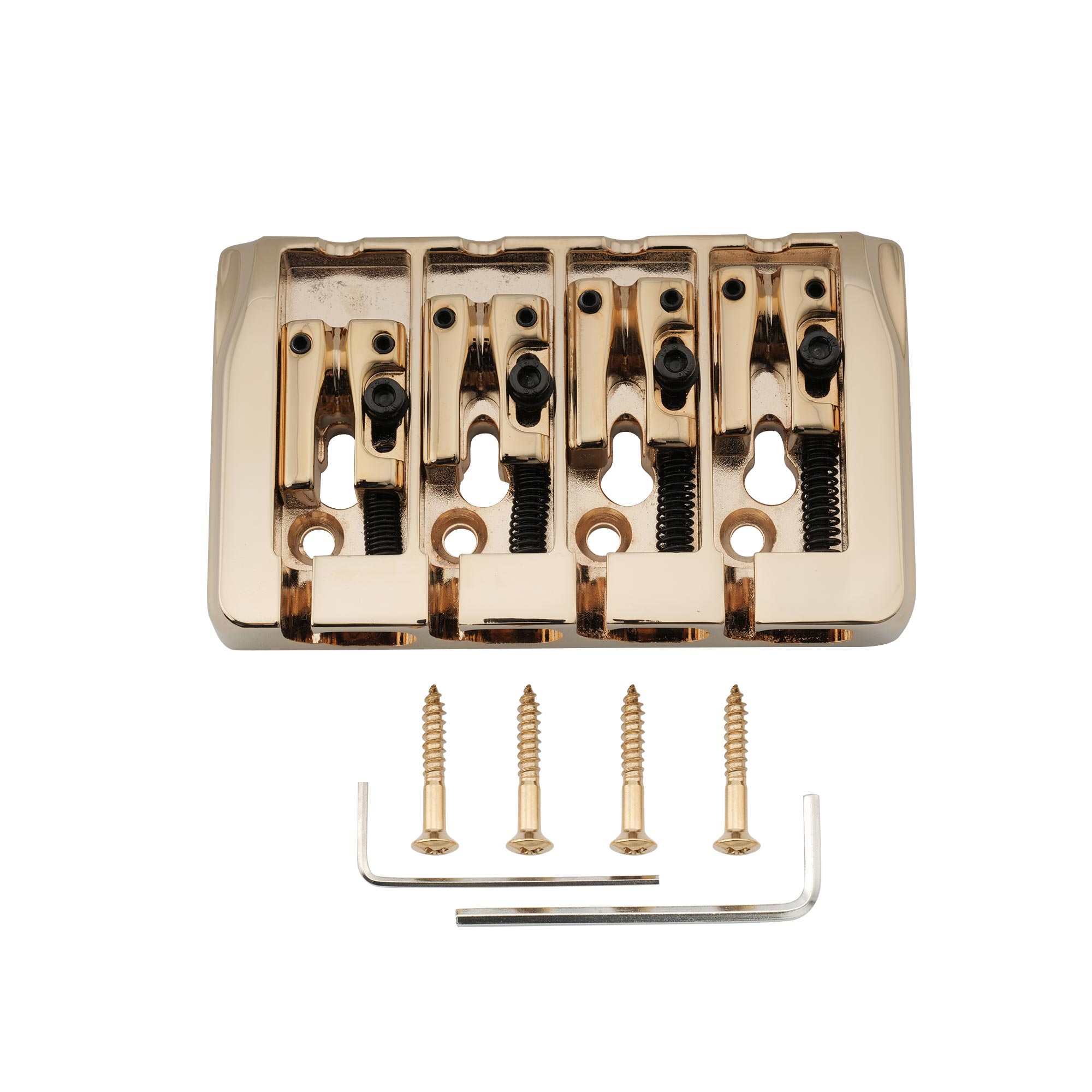 Musiclily Pro 19mm Locking Saddles Hard Zinc 4String Bass Bridge Lazada