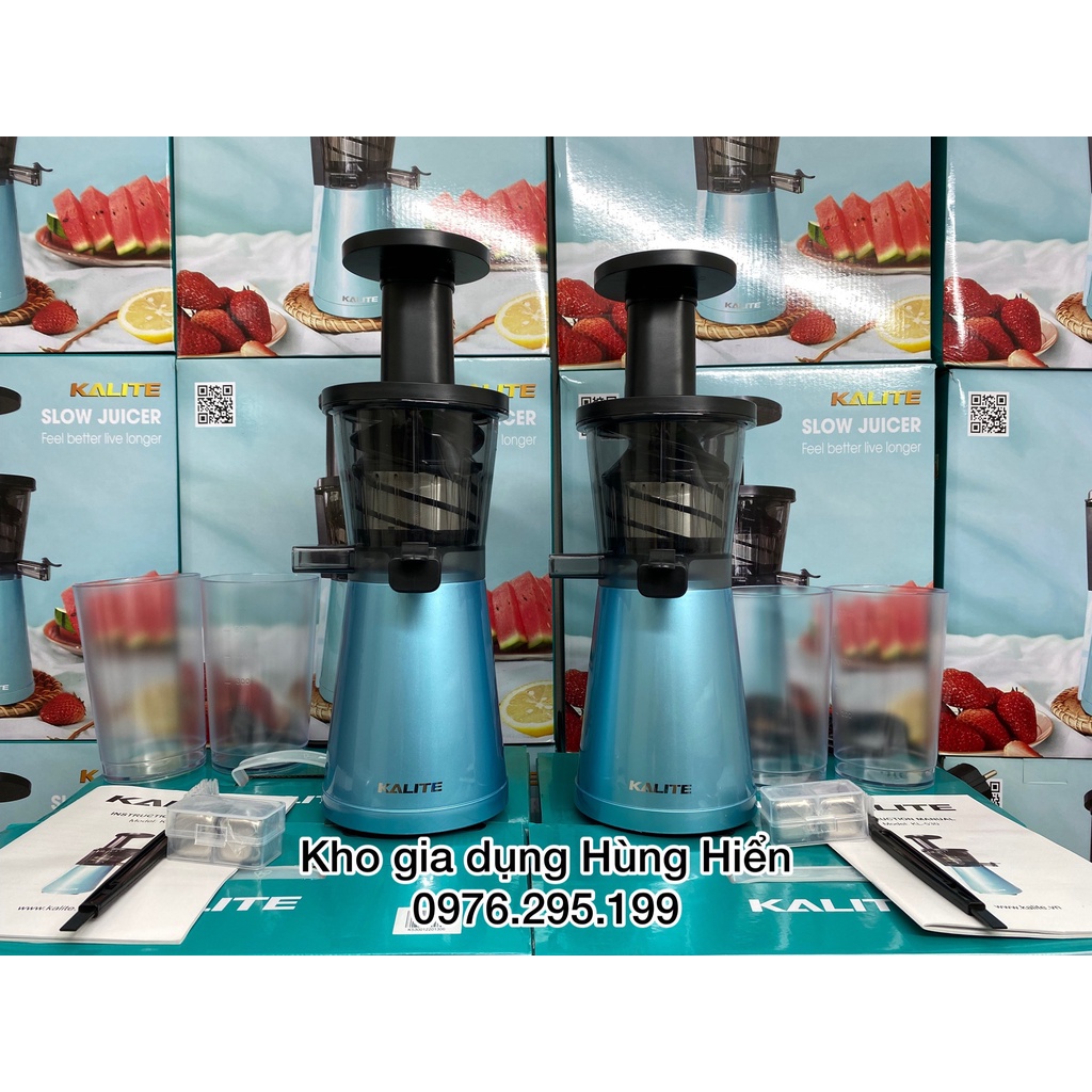 [Giảm 8%] Máy ép chậm Mini Kalite KL-530 (MÁY ÉP CHẬM 250ml - 200W) - Hàng chính hãng
