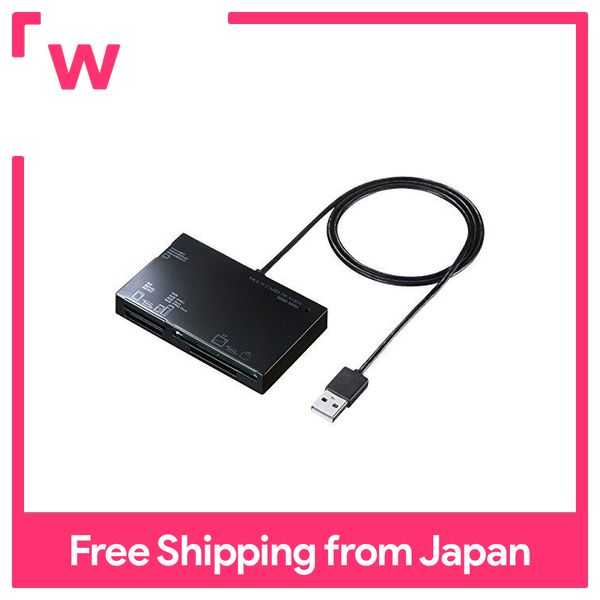 Đầu Đọc Thẻ USB2.0 Sanwa (Thẻ Hình Ảnh XD Khe Cắm MS SD MicroSD CF) ADR-ML19BK thumbnail