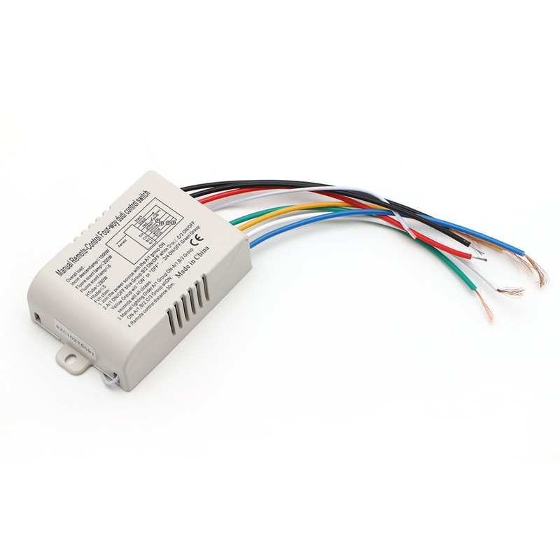 %E3%80%90Limited%20Quantity%E3%80%91%204%20Channel%20And%20Remote%20Control%20Lighting%20Fixture%20Diy%20Relocate%20Old%20Ceiling%20-%20Image%206