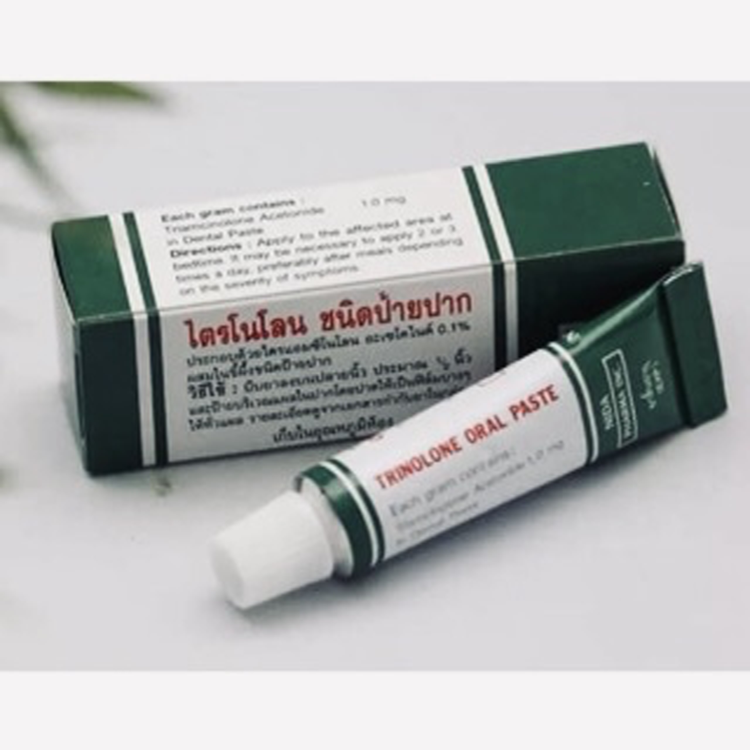 [Hcm]Trinolone Oral Paste Mouth Ulcer Cream Thailand