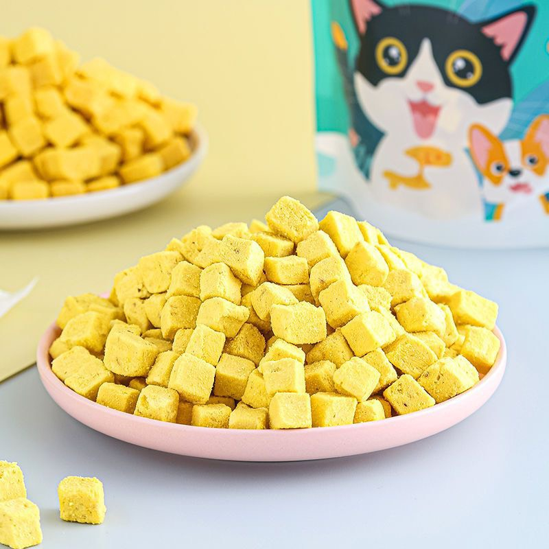 THỊT SẤY ĐÔNG KHÔ- Thịt Sấy Kho Cho Chó Mèo  ( Ức gà, gà viên, vịt viên, trứng gà, gan gà, gan bò, gan vịt...)