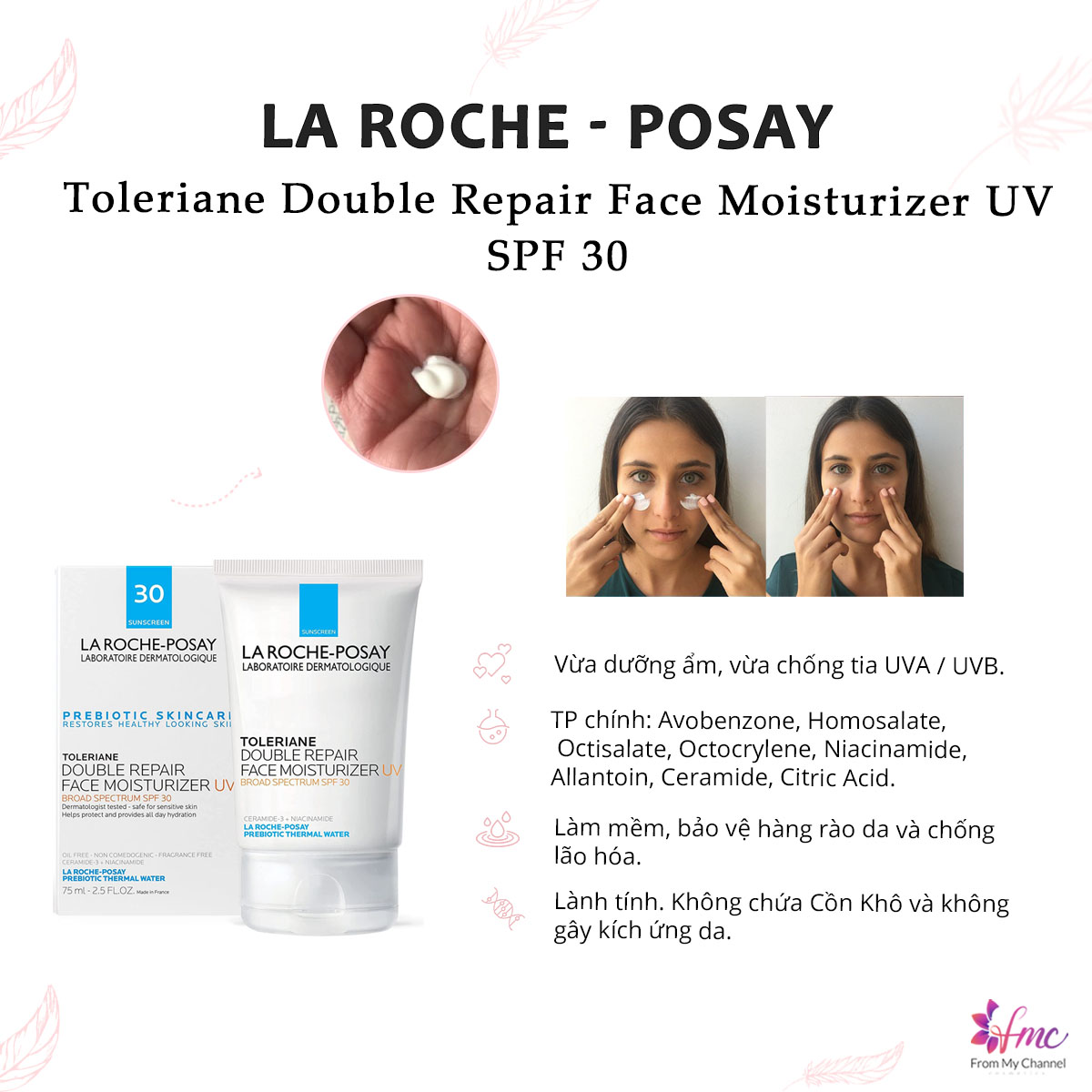 la roche posay toleriane double repair uv