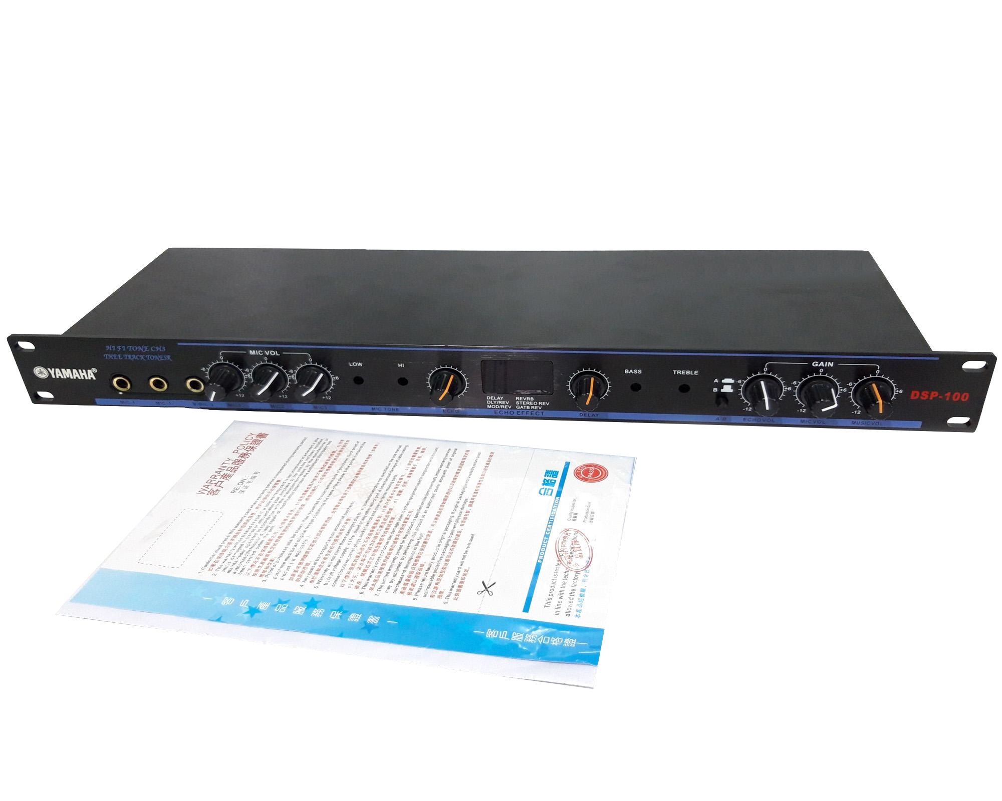 [HCM]Mixer Echo karaoke yamaha DSP–100 (Đen)