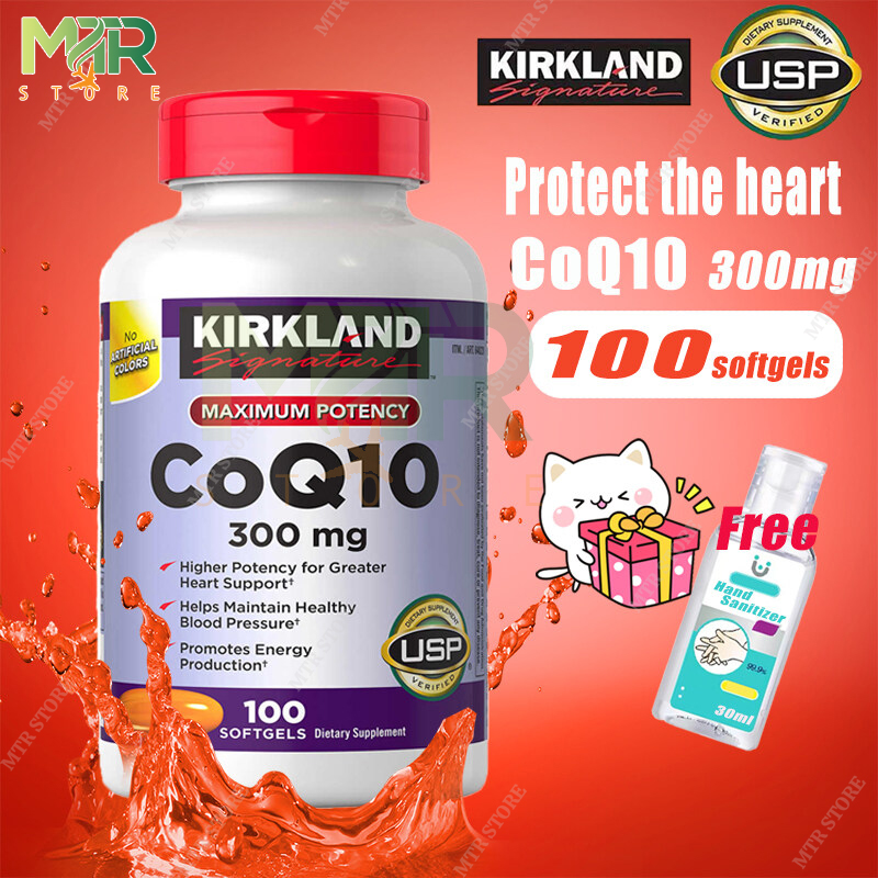 FREESHIP] Viên uô'ng hỗ trợ tim mạch Kirkland Signature CoQ10 300mg 100  Viên của Mỹ - 1588027 - bổ tim, bảo vệ tim mạch, sức khoẻ tim mạch - coq10  mỹ, coq10