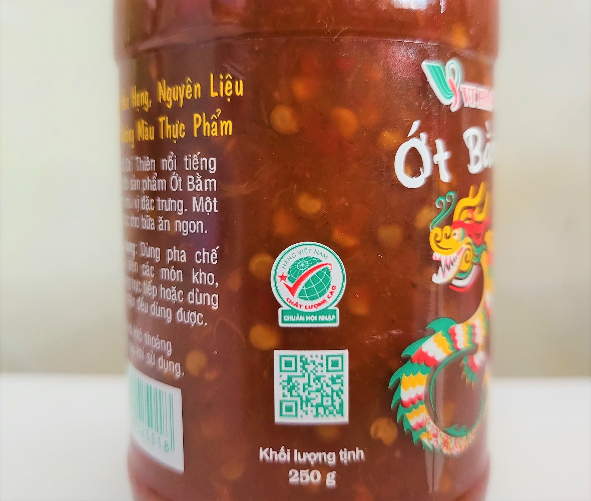 [Lọ 250g] ỚT BẰM [VN] VỊ HẢO Chopped chilli
