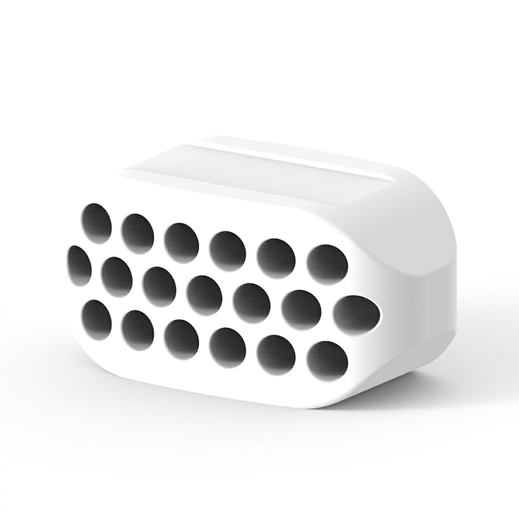 Dụng cụ tập cơ hàm silicon giảm mỡ mặt - Xóa tan nọng cằm - Giúp mặt thon gọn - Săn cơ mặt GA625