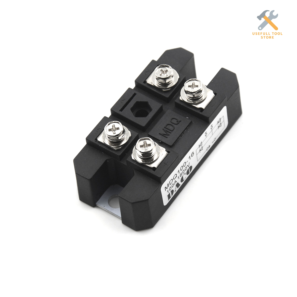 Usefull tool store mdq 100a amp 1600v volt duy nhất 1 giai đoạn diode kim loại trường hợp cầu chỉnh lưu ts