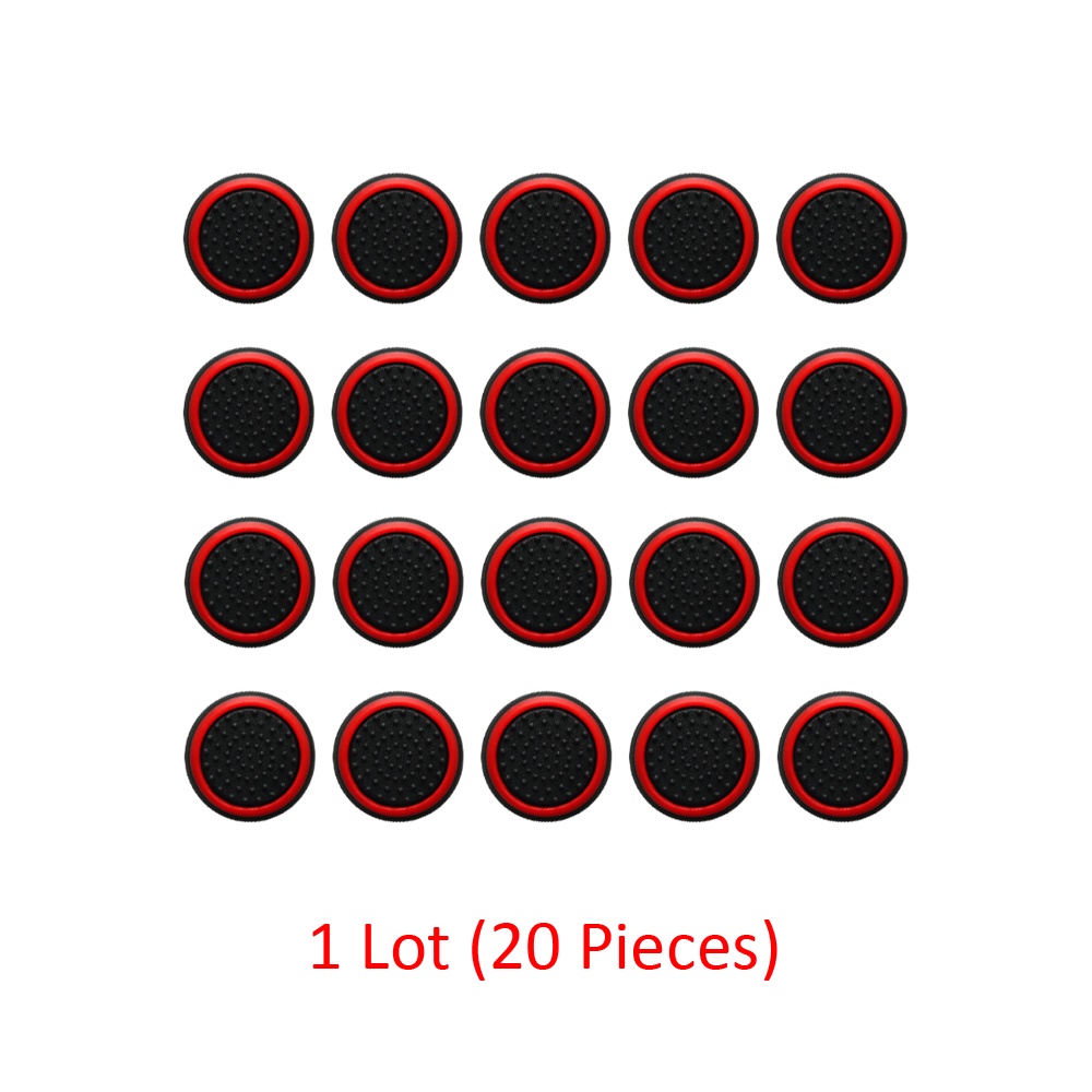 20 Pieces Silicone Analog Thumbstick Cap Controller Joystick Cover Thumb Stick Grip For Nintendo Switch OLED Lite Joy-Con Joycon