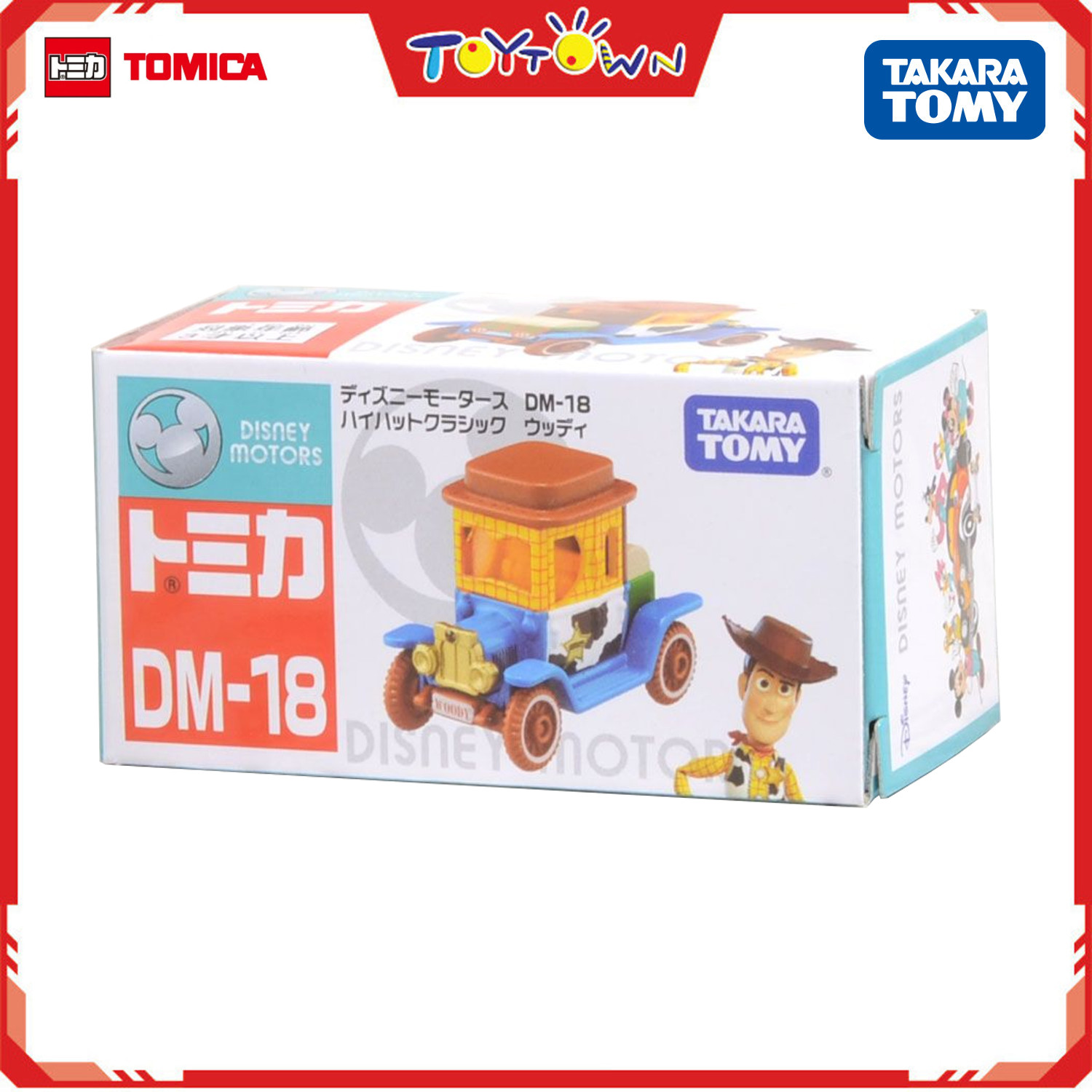 Tomica Disney Motors Woody Tomica Takara Tomy Disney Motors